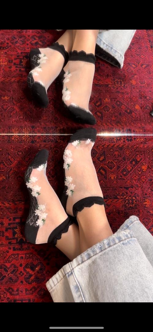 جوراب  شیشه ای