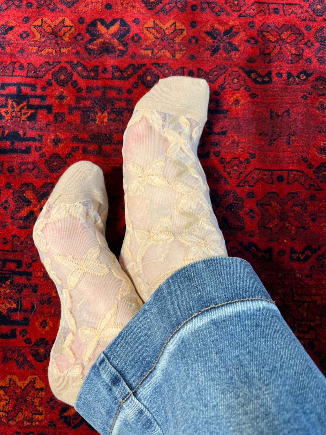 جوراب شیشهای مجلسی زنانه جنس پلیآمید نازک