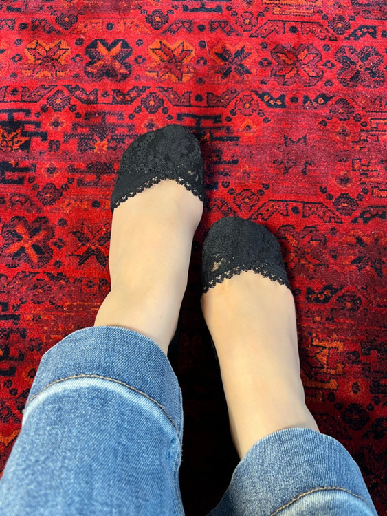 جوراب کالجی طبی مردانه و زنانه ارگونومیک نخ طبی