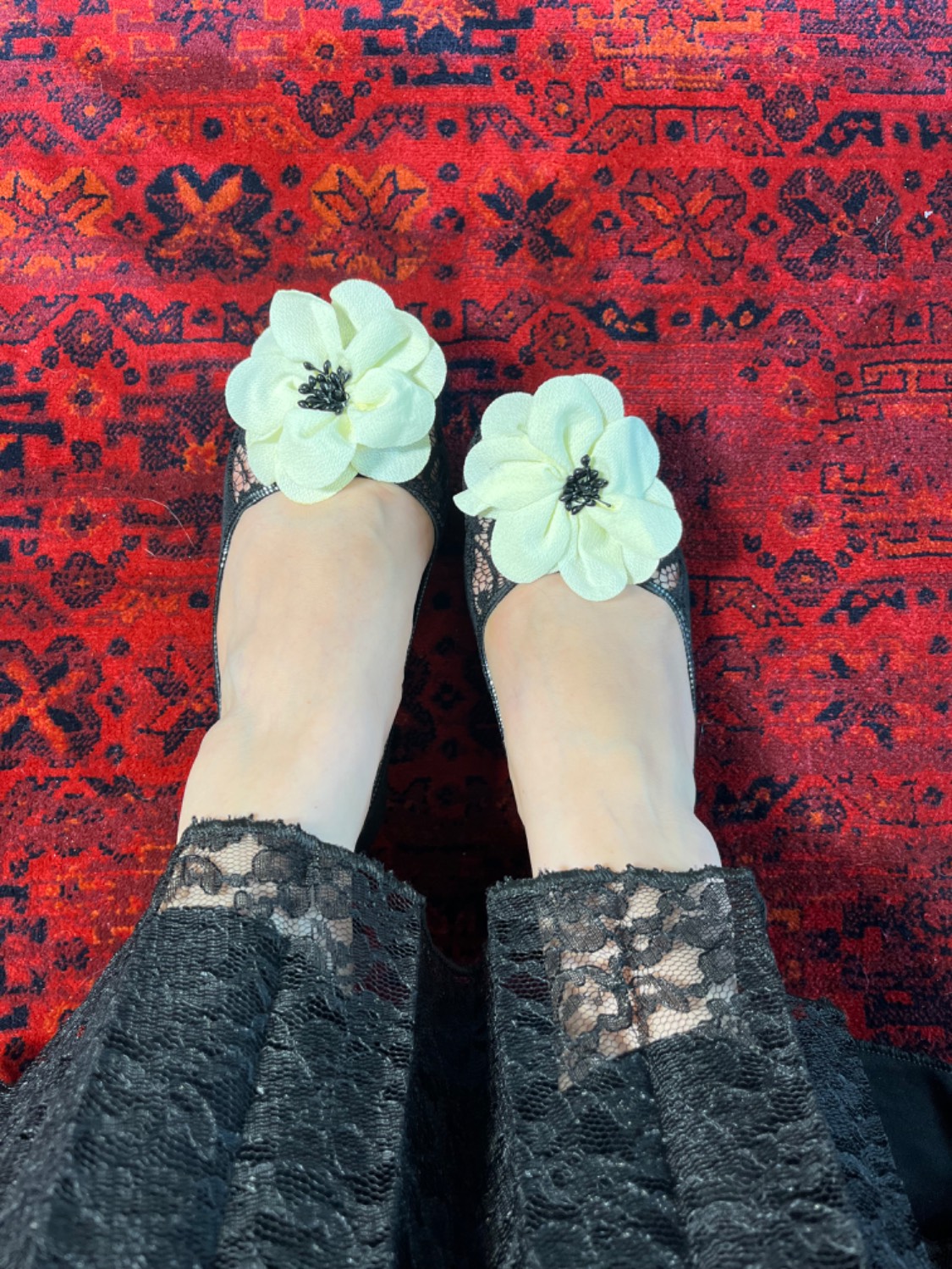 جوراب گیپور وارداتی (سفید)