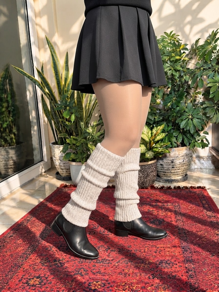جورابشلواری سه بعدی داخل خز تا سایز ۴۸ اندازه است